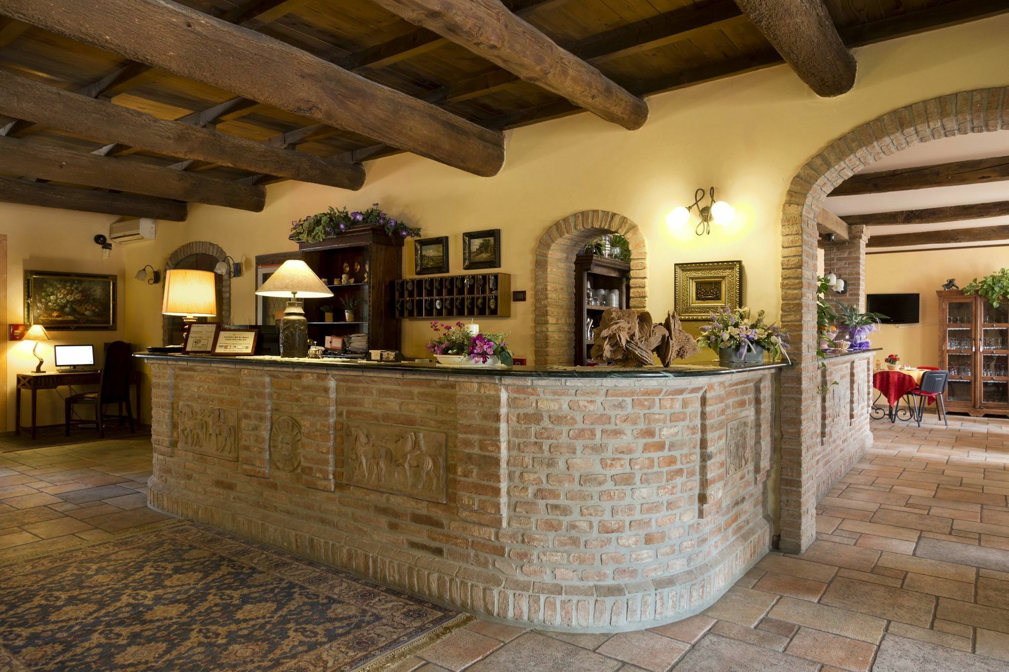 Hotel Antico Casale Vigarano Mainarda Eksteriør billede