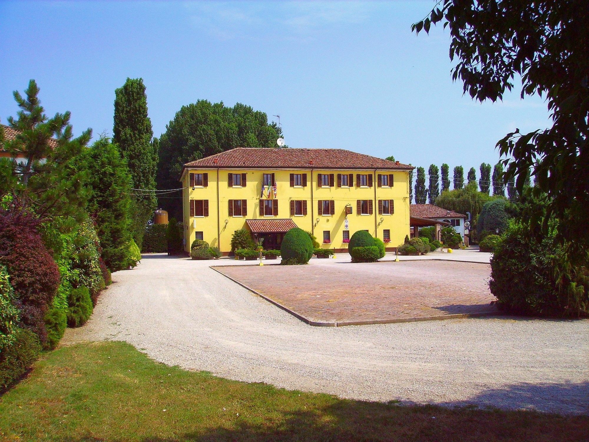 Hotel Antico Casale Vigarano Mainarda Eksteriør billede